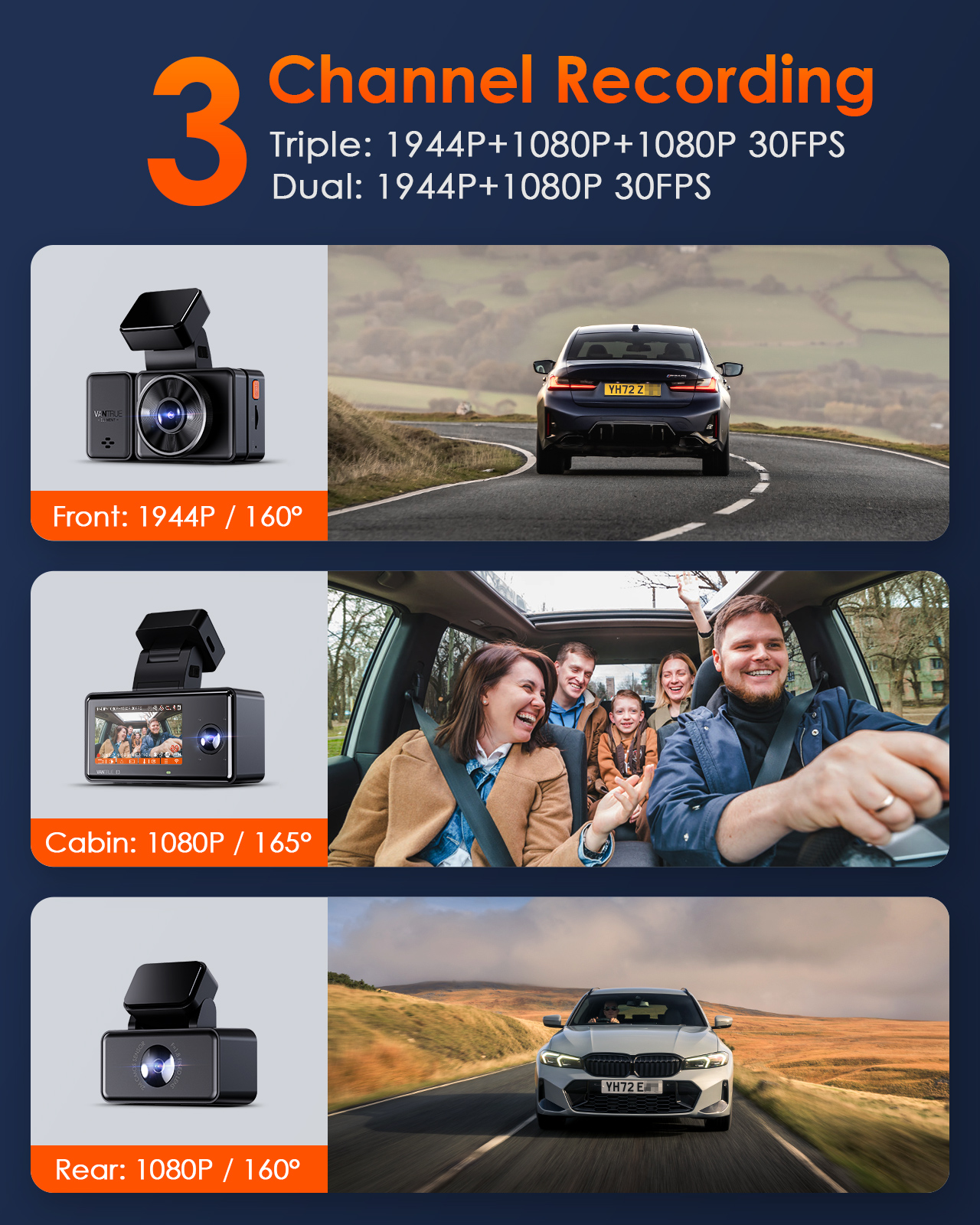 Vantrue E3 Dash Cam